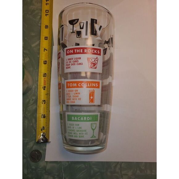 Vibrate  Cocktail Mixing Glass With Recipes - Picture 6 of 7